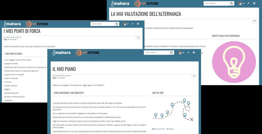 Sistema per documentare e validare Competenze di Orientamento - CMS tramite