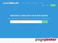 Analisi sito web liveseoaudit.com Generato il Aprile 26 2019 09:22 AM Il punteggio e 53/100 SEO Content Title Website Analysis and Free SEO Audit Tool - LiveSEOAudit.