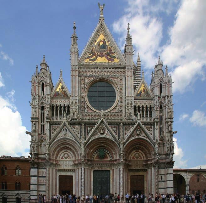 Dopo l epidemia, Siena vive un lungo periodo di rinascita.