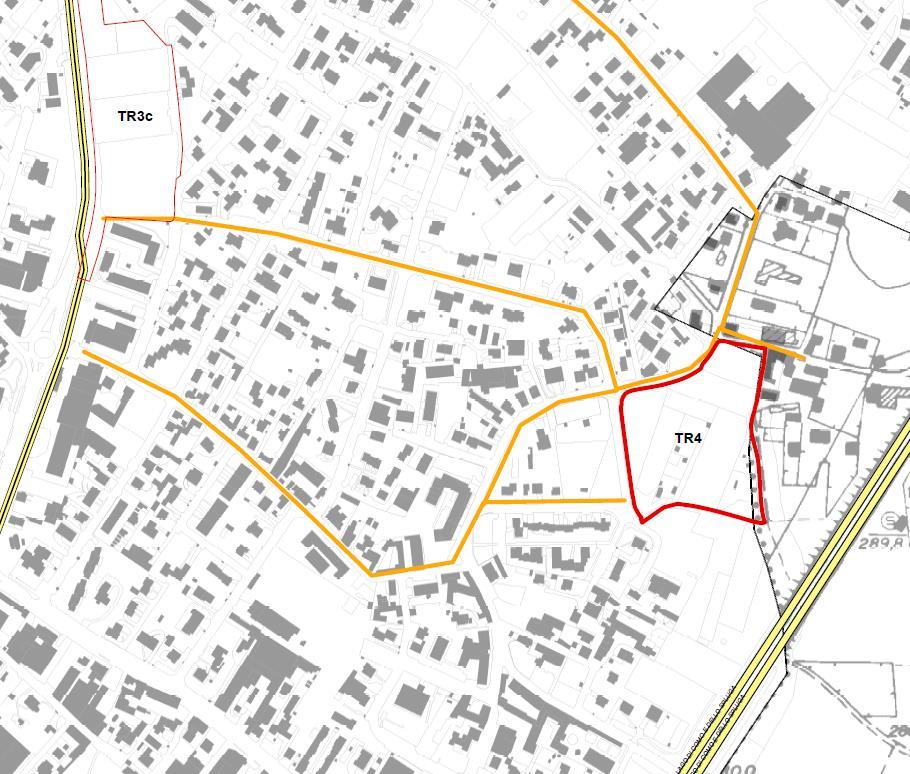 Viabilità di prim SOSTENIBILITÀ DEI CARICHI URBANISTICI SULLA RETE DI MOBILITÀ AREA RESIDENZIALE AT4 Via Marmlada Abitanti terici % residenti Attivi N.