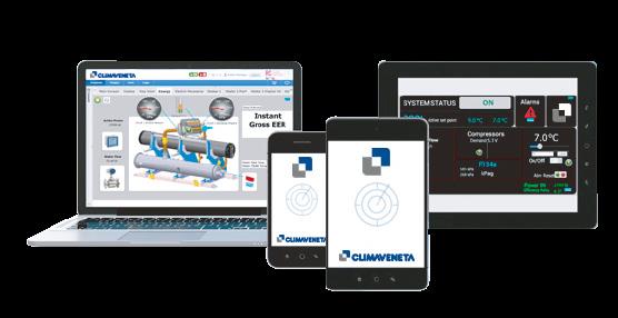 delle unità Climaveneta sono migliorate anche grazie alle loro logiche di controllo, basate su tecnologie e know-how proprietari,