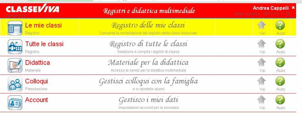 Registro di classe e Registro personale AD OGNI INIZIO DI ORA: 1. Fare l appello e compilare il registro di classe cartaceo 2.