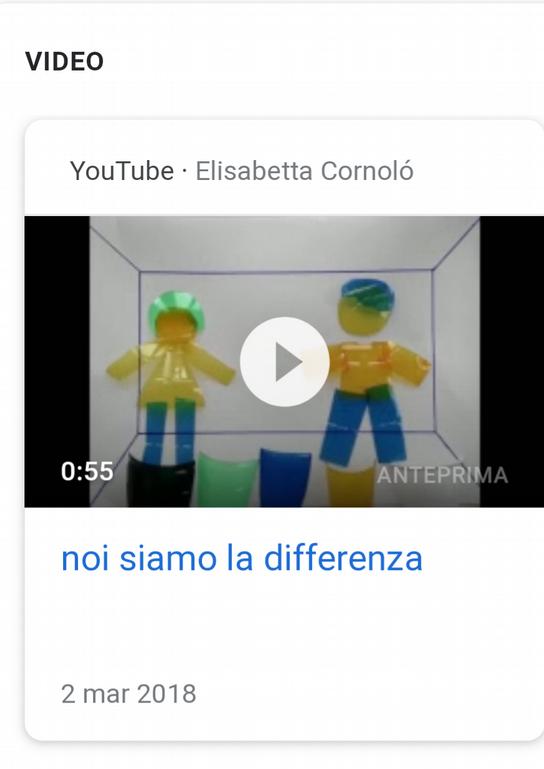 TRE CARTONI ANIMATI PER SENSIBILIZZARE DURANTE IL LABORATORIO CREATIVO CON LA PROFESSORESSA DI