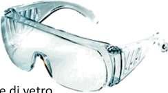 Protezione degli occhi Gli OCCHI possono riportare danni PERMANENTI ATTENZIONE ai prodotti chimici corrosivi e alle schegge di vetro Lo studente DEVE portare occhiali di sicurezza quando richiesto