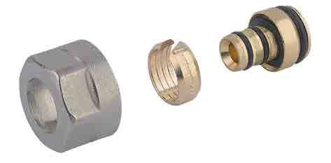 05. Raccordi e adattatori Fittings and adaptors adattatori 3/4-1 Ek eurocono / adaptors 3/4-1 Ek eurocono A331QEK Adattatore per tubo rame. Copper pipe adaptor.