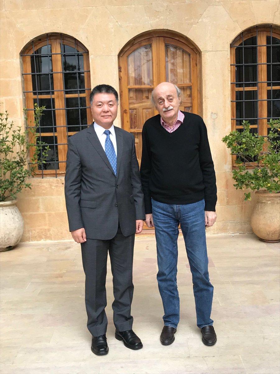 Con l ambasciatore cinese in Libano Wang Kejian È ancora convinto