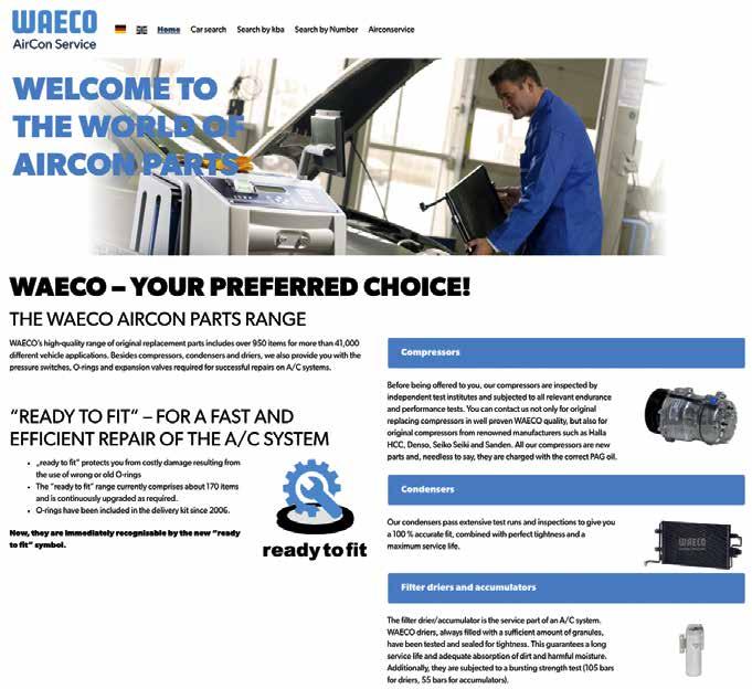 CATALOGO ONLINE: WAECOPARTS.COM Tubi flessibili e kit per officina Non cercare, trova!