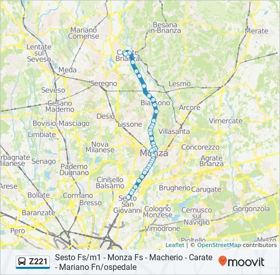 13 Via Gerolamo Borgazzi, Monza Monza Molinetto, 41 47 Corso Milano, Monza Monza Milano/Arosio 35/A Corso Milano, Monza Monza Milano (Fs) 23 Corso Milano, Monza Novembre, Vedano Al Lambro