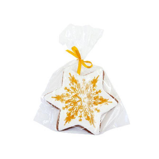 Biscotto Albero di Natale RIF.G01439 Biscotto personalizzato al miele a forma di albero di Natale 51 g. Con glassa di zucchero personalizzabile.