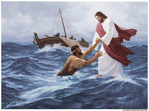 .. agitata dalle onde, a causa del vento contrario, egli non è mai lontano da ognuno di noi.