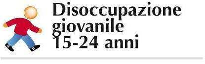 disoccupazione giovanile (15-24) 49,3% Tasso di disoccupazione giovanile (15-29) 40,9%