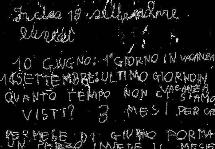 Alcune risposte tratte dalle registrazioni delle ipotesi fatte dalle coppie dei bambini Dalle registrazioni sono emerse varie