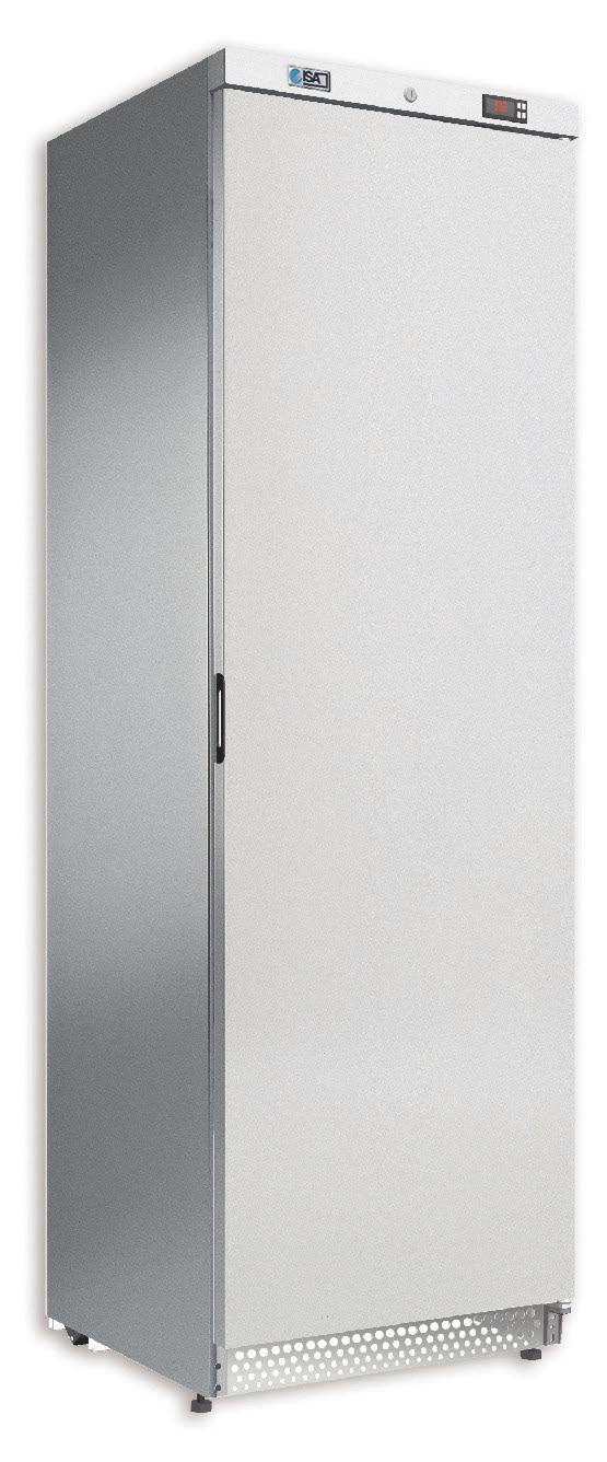 Ecolab Laboratory upright cabinet at ventilated refrigeration for fresh foods. Monolithic structure with ecological polyurethane insulation (HCFC & HFC free) expanded with C0 2.