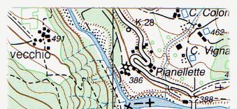 La carta topografica Una carta geografica è un disegno che rappresenta una porzione dell'ambiente intorno a noi.