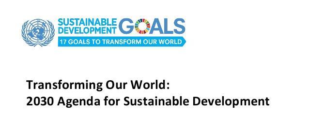 Trasformare il nostro mondo: l Agenda 2030 per lo Sviluppo Sostenibile Risoluzione adottata dalla 70^ sessione dell