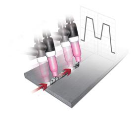 INTEGRATE IN UN UNICA FUNZIONE Application TACKING PLATE Benefits REDUCED THE TIME OF TACKING (-35%) REDUCTION OF THERMAL DEFORMATION TACKING AND