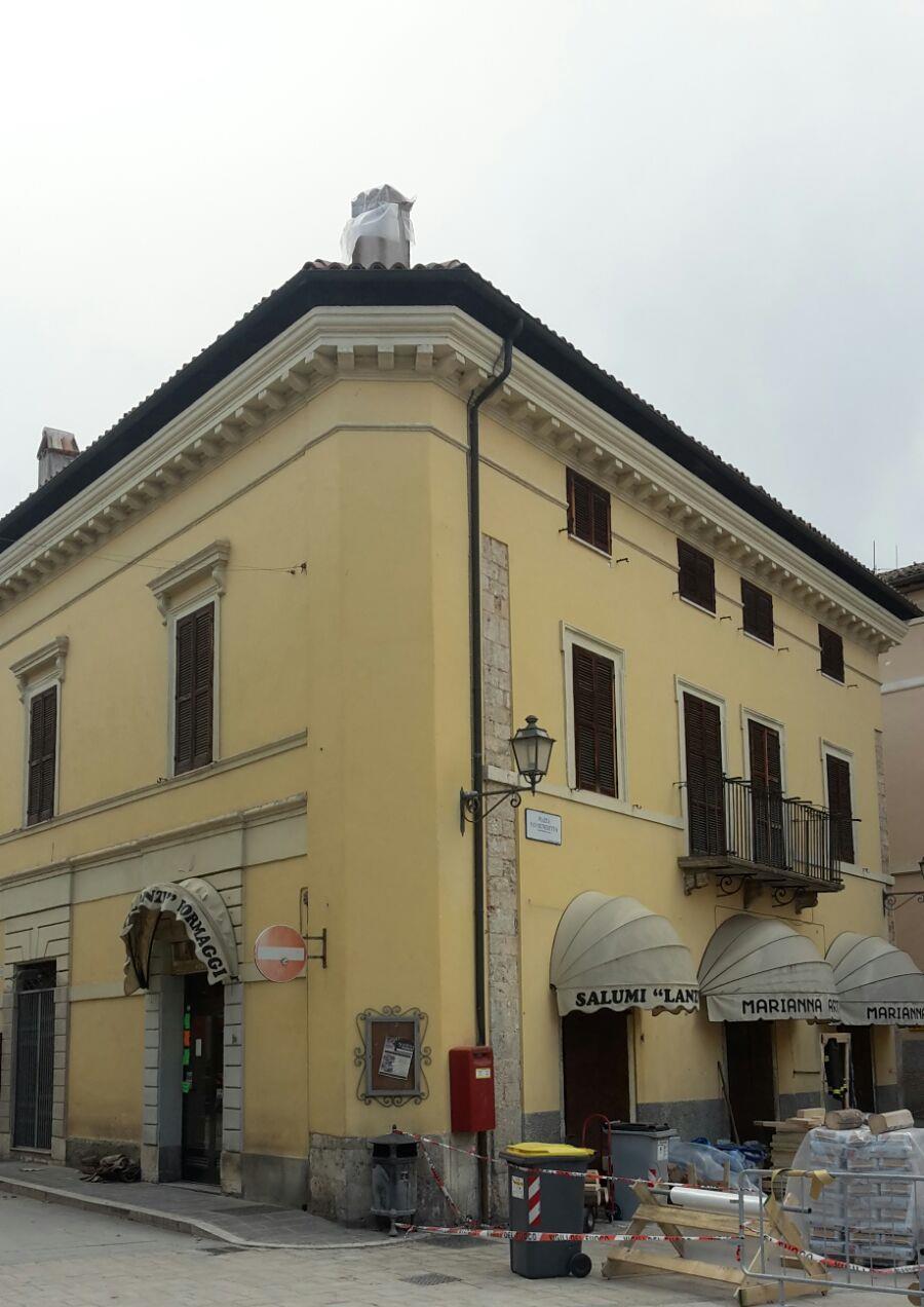 centro storico di Norcia dopo il 30 ottobre 2016