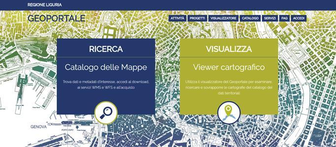 Attività: Geoportale Costruito a partire dai requisiti raccolti dagli utenti