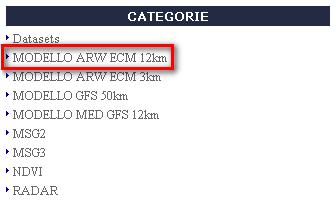 2.3 - Risultati della ricerca nel catalogo 2.3.1 - Esempio di utilizzo del catalogo Nella sezione