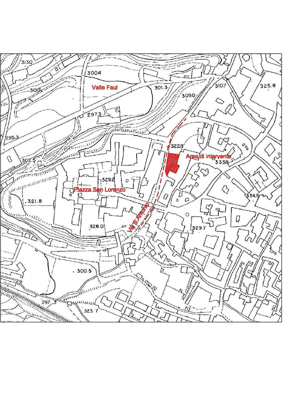 NOTE DESCRITTIVE DELLO STATO ATTUALE DELL AREA ED INDICAZIONI PROGETTUALI STATO ATTUALE DELL AREA L area presa in esame fa parte del comune di Viterbo, è posta nel centro storico di Viterbo e si