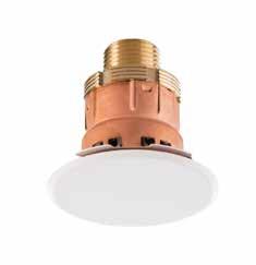 921 Sprinkler Conventional 1/2 risposta standard approvato CE Attacco 1/2 NPT orifizio 1/2 (13mm) fattore K=80 - per installazione verso l alto o verso il basso in impianti a umido - pressione max di