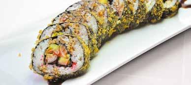 avocado, cetriolo, cipolla fritta Allergeni: 2 122 Maki