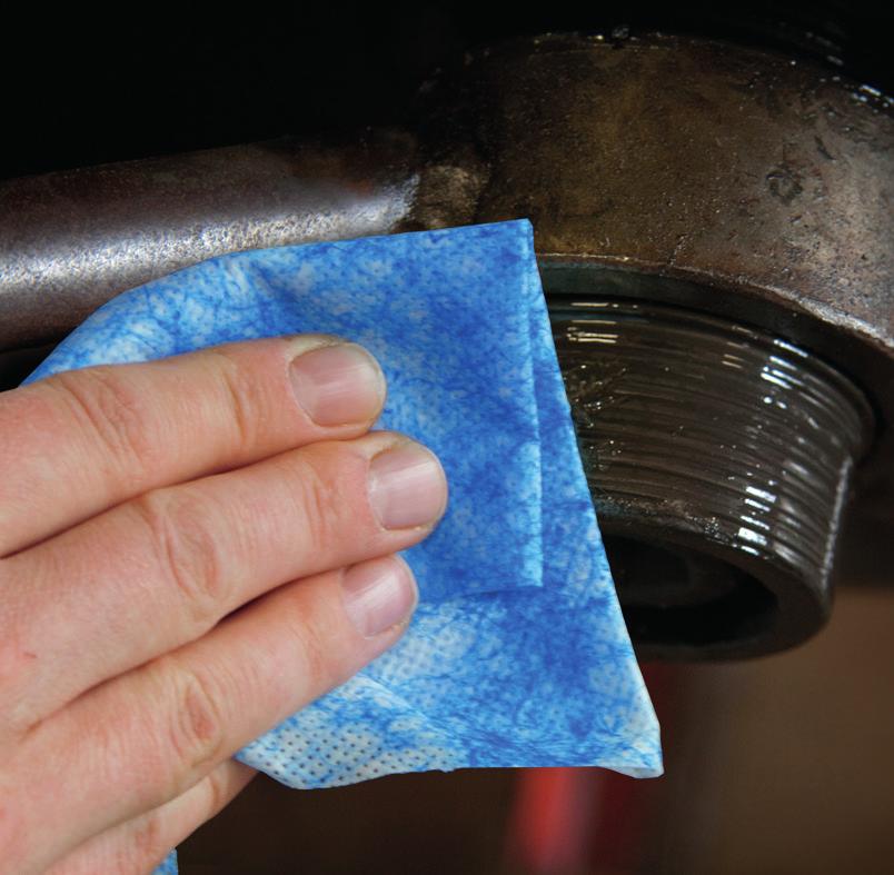 Area Lavoro Panni Spunlace Profix Rub - Panni abrasivi imbevuti Panni abrasivi impregnati di una speciale soluzione detergente per la
