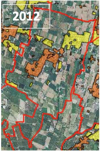 aggiornamento 2012 Evoluzione delle aree residenziali