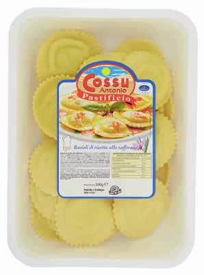 Ravioli Pastificio Antonio Cossu di ricotta allo zafferano, di