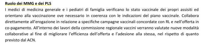 Offerta vaccinale : caratteristiche nella popolazione adulta PRPV 2017-19 Per adulti e categorie a rischio non è prevista