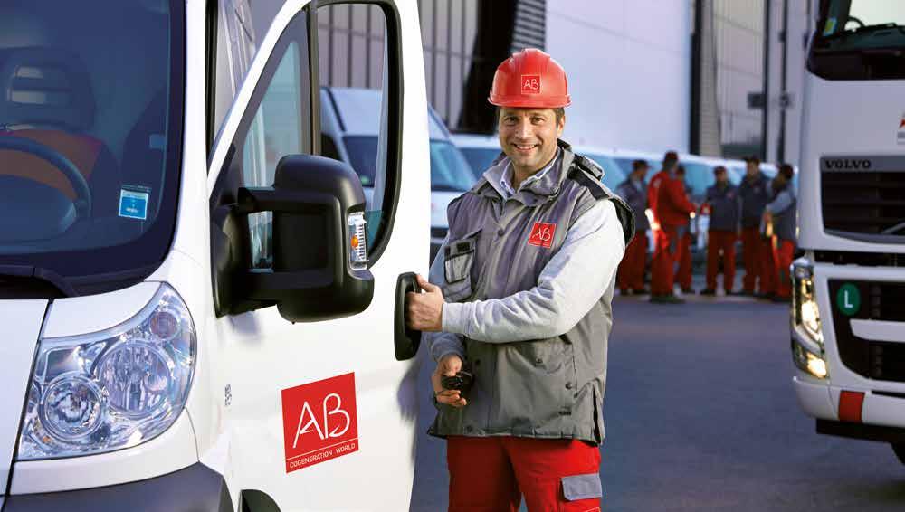 AB SERVICE 1.100 280 h24 AB Service supporta più di 1.100 impianti.