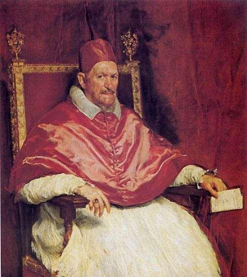 Ritratto di papa Innocenzo X Il Papa si lamentò dell'eccessivo realismo La tecnica ricorda Tiziano Cercò di rendere sulla tela