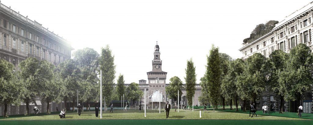 maggio 2017 La fontana di Piazza Castello ed il progetto del BIO PARCO SONORO Piazza Castello è da qualche anno pedonalizzata ed il Comune lancia periodicamente dei bandi per riqualificarla e