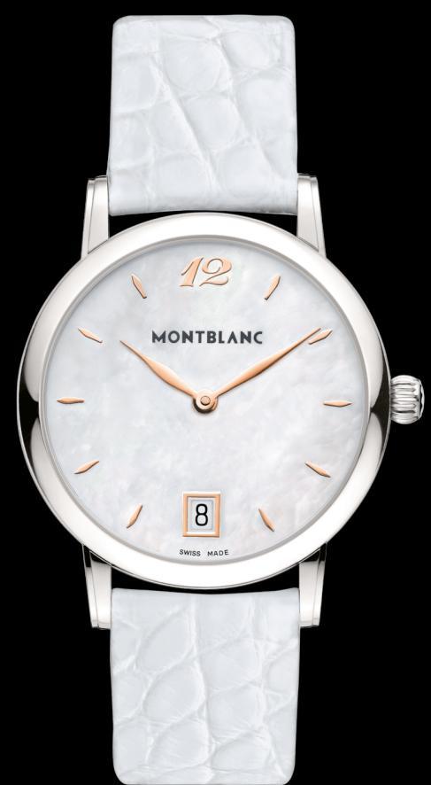 Montblanc Star Classique Lady Materiale: Acciaio pregiato Dimensioni: Ø 34 mm Ident.