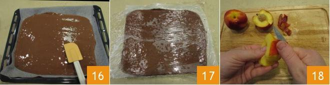 Livellate l impasto con una spatola (16) e cuocetelo in forno statico preriscaldato a 200 gradi per 8 minuti.