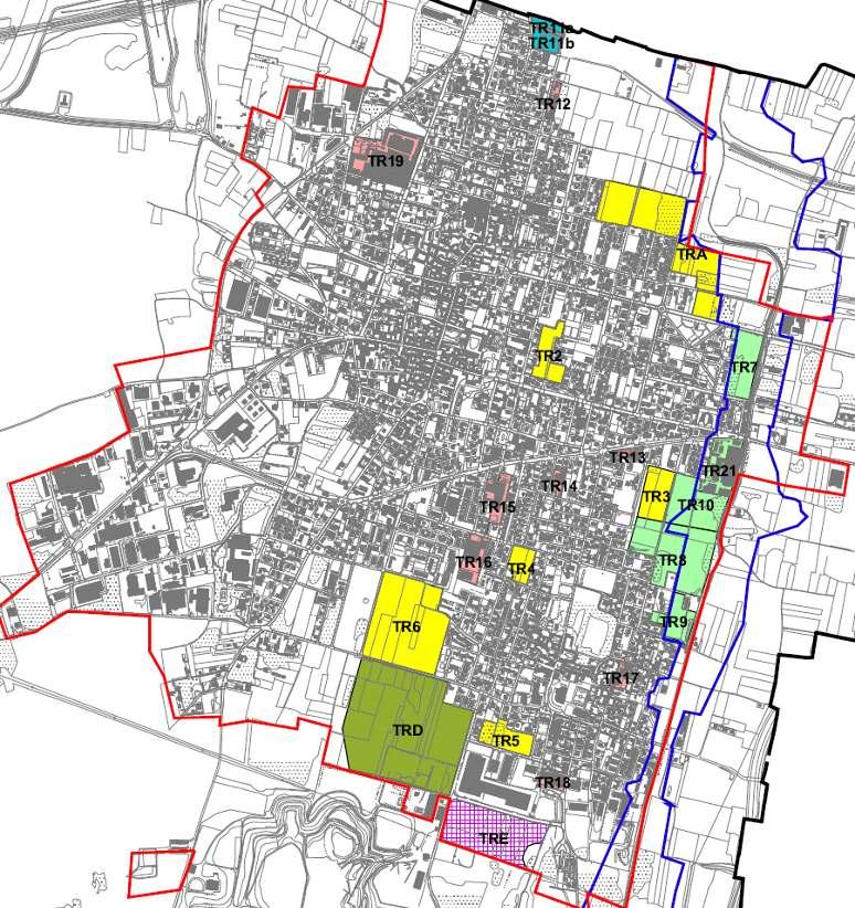 aree di trasformazione concordemente individuate nel territorio di uno o più di essi.