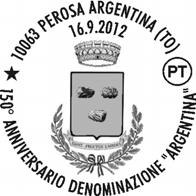 931 RICHIEDENTE: Associazione Turistica Pro Loco Perosa Argentina SEDE DEL SERVIZIO: c/o stand allestito in Piazza d armi 10063 Perosa Argentina(TO) DATA: