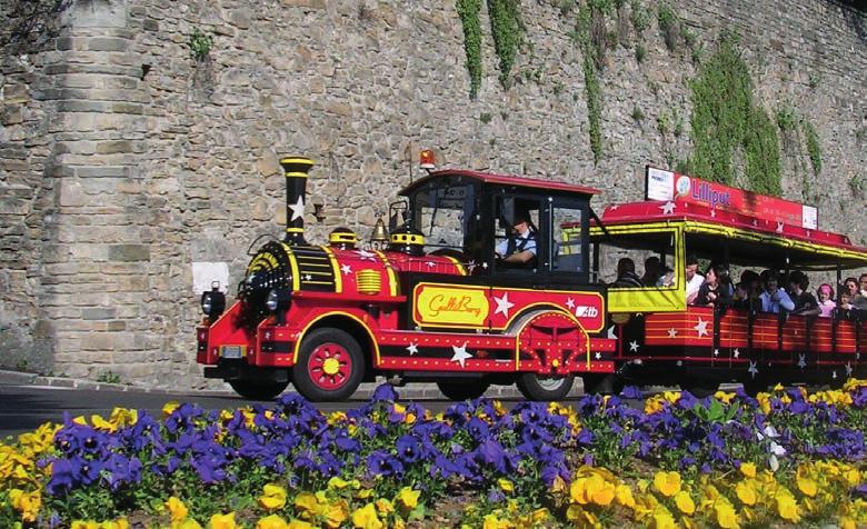 Il trenino turistico Gulliberg Nei giorni festivi è in servizio Gulliberg, il trenino turistico che dalle ore 14.00 alle ore 19.