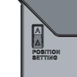 Regolazione del dock per scrivania DisplayPort Latitude Rugged 2 ATTENZIONE: l'errato posizionamento del dock per scrivania DisplayPort