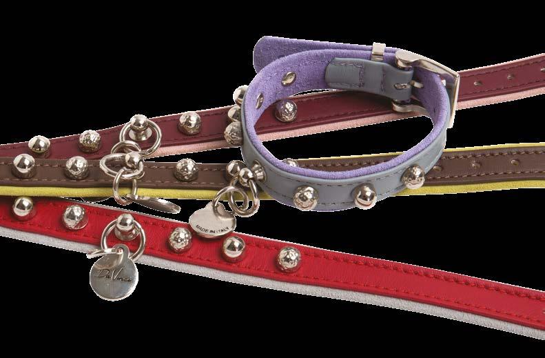 COLLAR WITH STUDS DV25.1.30 cm.