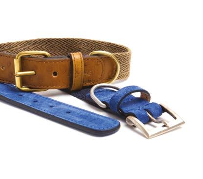 Leads and collars made of soft and durable