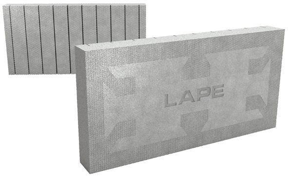 Lastre stampate per cappotto Greypor GK 800 Lastra stampata con particolari tagli rompi tratta e finiture superficiali, specifica per applicazione a cappotto.