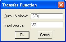 Occorre una nuova simulazione per ottenere anche il contributo del generatore V2. **** SMALL-SIGNAL CHARACTERISTICS I(V_V3)/V_V2 = 2.526E-01 INPUT RESISTANCE AT V_V2 = 2.