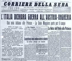 Il 24 maggio 1915 l Italia