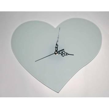 Codice: ORO-GLASS-HEART Orologio forma cuore in vetro temperato, diametro 310 mm Istruzioni per la stampa: Stampa non