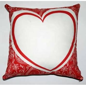 Codice: CU01VL4 Cuscino con grafica Cuore 40 x 40 cm, 100%