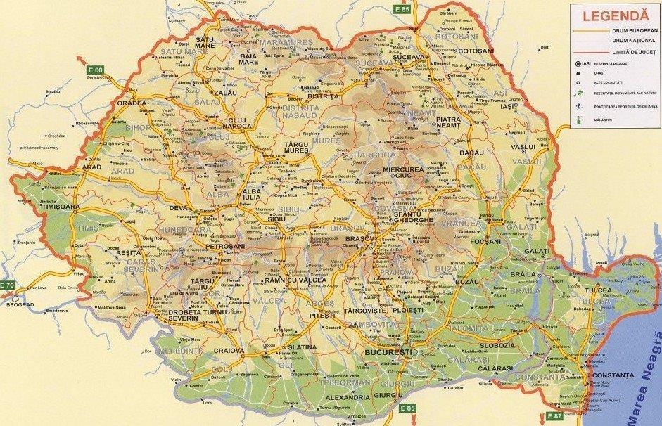 ROMANIA Quadro economico generale Forma di stato Repubblica Semipresidenziale Popolazione 19.040.000 (ottobre 2011) Superficie 238.