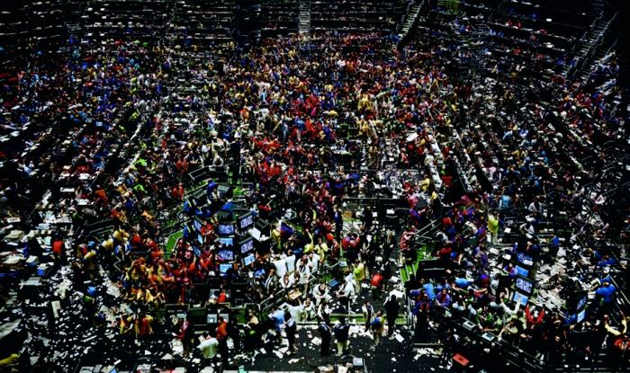 La fotografia come forma d arte Andreas Gursky, Chicago Board of Trade II, 1999, C-print mounted