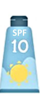 Sun protection factor (SPF) Guida SPF Qualsiasi valore superiore a SPF 30, non implica una capacità protettiva significativamente maggiore SPF ½ dei raggi UVB raggiunge la pelle, circa il 50% viene