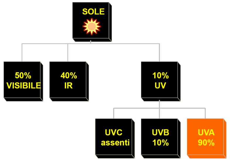 Raggi ultravioletti Il SOLE